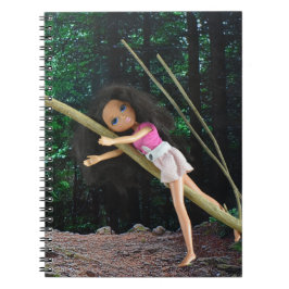 Leker i skogen anteckningsbok