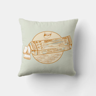 Lekfisk av smidda tuggummi kudde