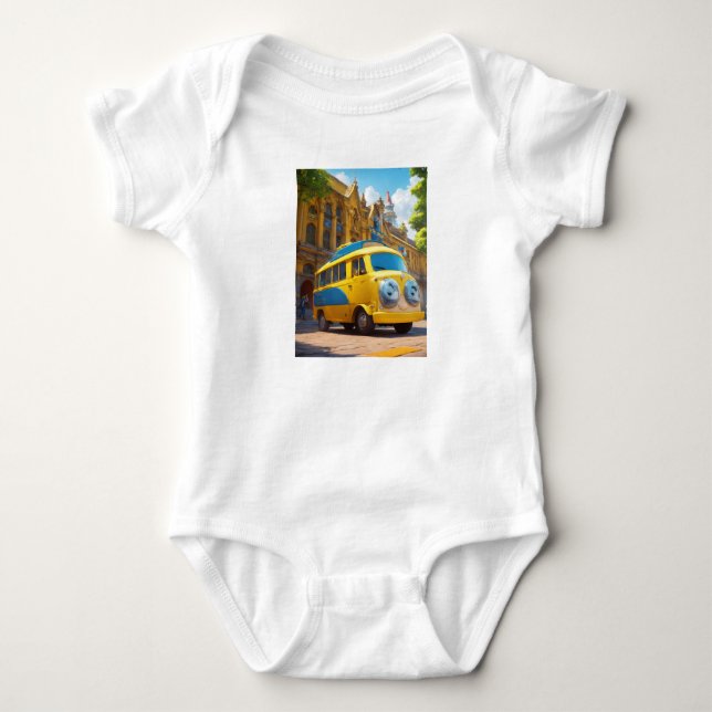 Lekfull babypresent t shirt (Framsida)