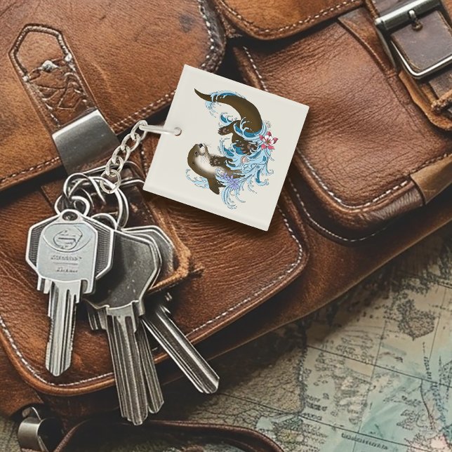 Lekfull Blå Drömsk Flodutter Stänk Söt (Skapare uppladdad)