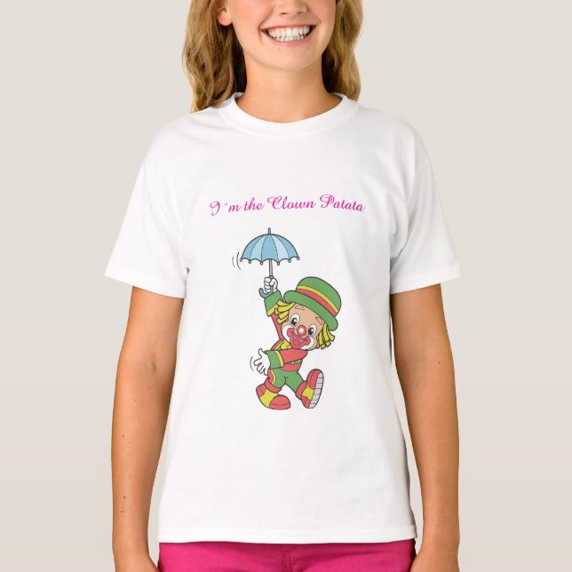 lekfull clown T-shirt (Framsida)