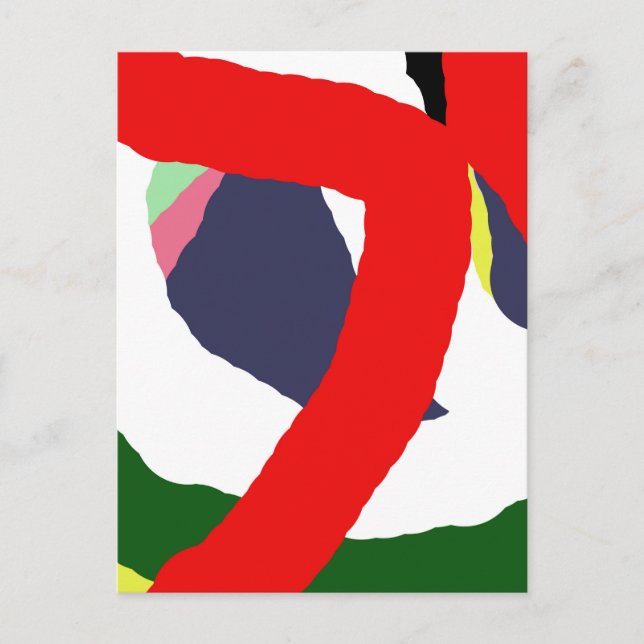 Lekfull design av Moma Vykort (Framsida)