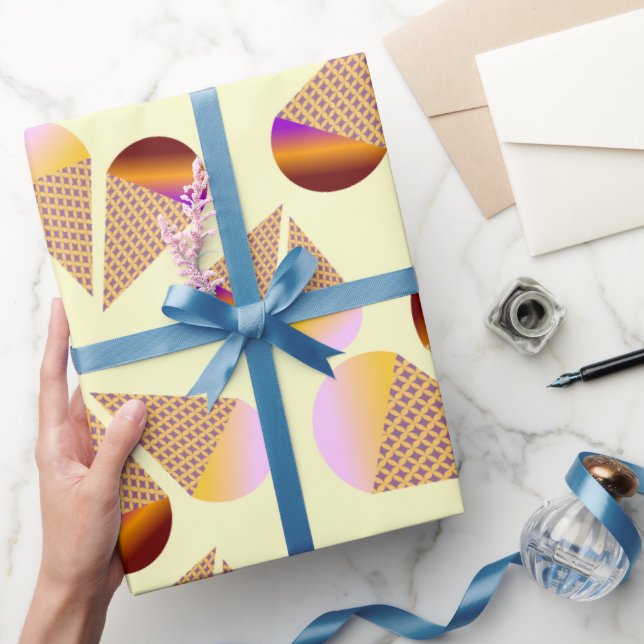 Lekfull design för glasskon   presentpapper (Gifting)
