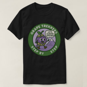 Lekfull druvstigsvänskap t shirt