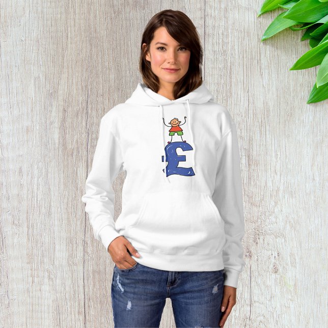 Lekfull figur som står på pund t shirt (Skapare uppladdad)