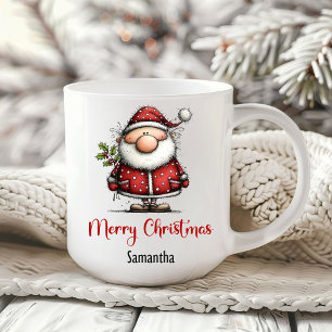 Lekfull och nyckfull julhumor Julkaffekopp Kaffemugg