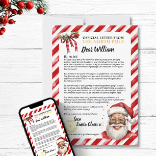 Lekfull Personlig Snäll Barnbrev Till Tomte Roligt Julkort
