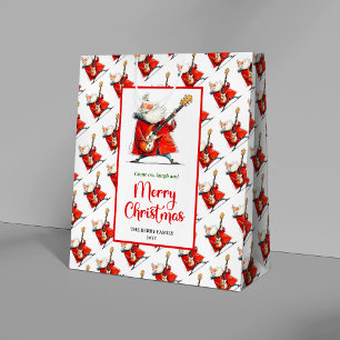 Lekfull rolig jul tomte minimalistisk festlig pres