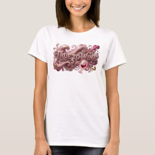 Lekfull Rosa SANN MOT VIN Bast-shirt T Shirt