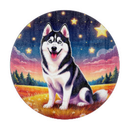 Lekfull sibirisk husky