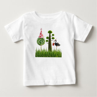 Lekfull Skogsfest – Söt T-Shirt för Småbarn och Be