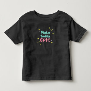 Lekfull T-Shirt för Småbarn Färgglada Barns Daglig