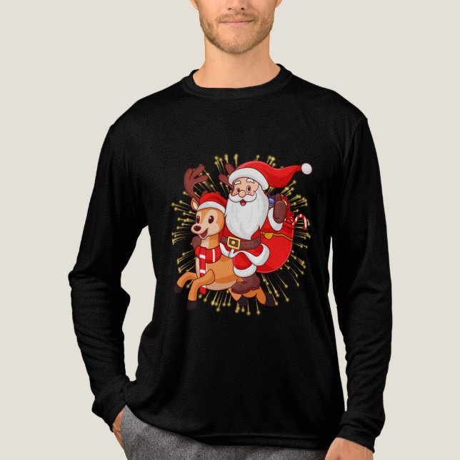 **"Lekfull tomtedesign – Rolig och festlig Ch T Shirt (Framsida)