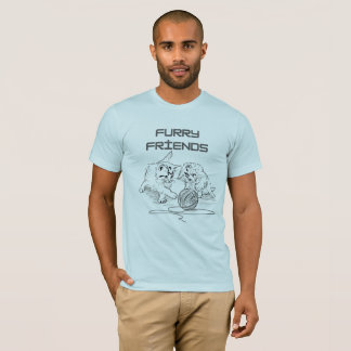 Lekfull Tråd Tango — Två Kattungar på Lek T Shirt