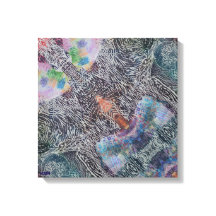 Lekfull Under Canvastryck