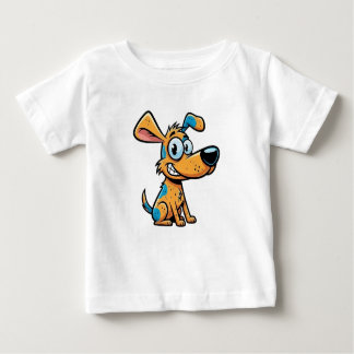 Lekfull Valp Baby Fin Jersey T-Shirt