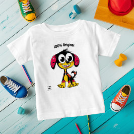 Lekfull Valp Tecknad – Rolig och Anpassningsbar T Shirt