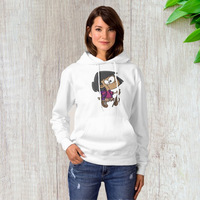 Lekfull vandringsflicka naturforskare t shirt (Skapare uppladdad)