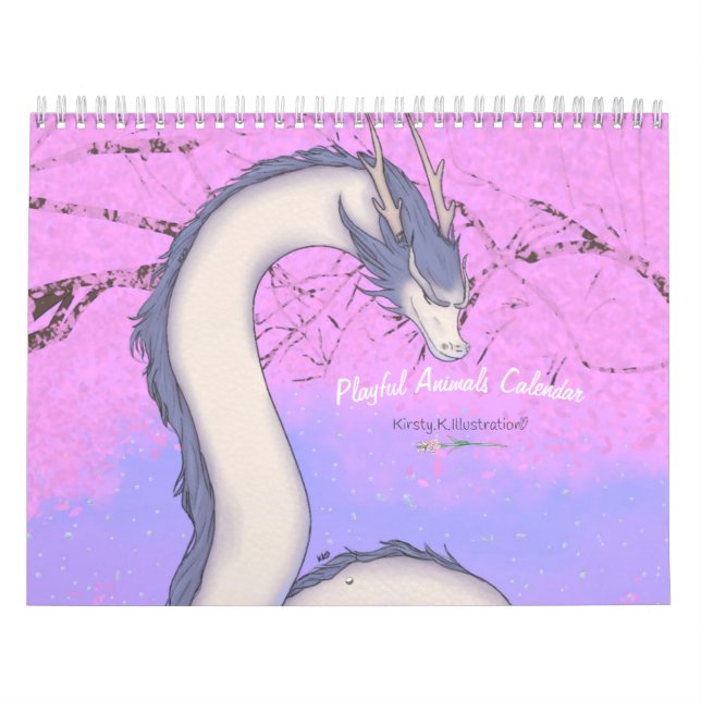 Lekfulla Djur Kalender (Omslag)