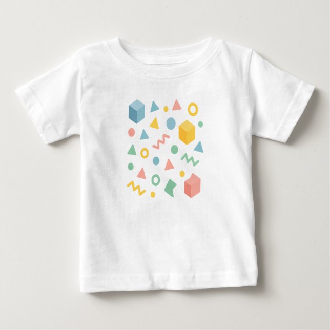 Lekfulla Former Parad T Shirt (Framsida)