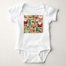 Lekfulla Holiday Treats Baby Outfit – Pepparkakor