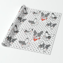 Lekfullt hundmönsterdesign