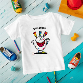 Lekfullt seriefigurer – Anpassningsbar tagg T Shirt