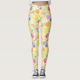 lekhjärtan leggings