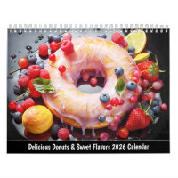 Lekkere Donuts & Söta Smaker 2026 Kalender