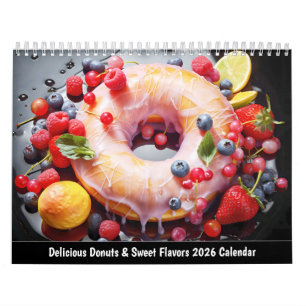 Lekkere Donuts & Söta Smaker 2026 Kalender