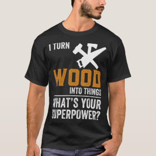 Lekkock för Woodworking Funny Gift Idea T Shirt