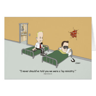 Lekmanna- missionkort hälsningskort