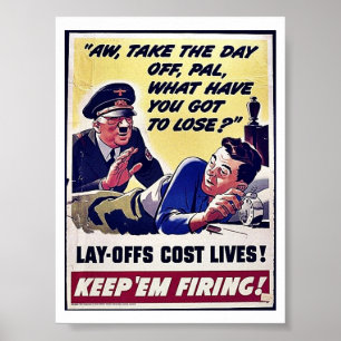Lekmanna- Offs kostar liv! Poster