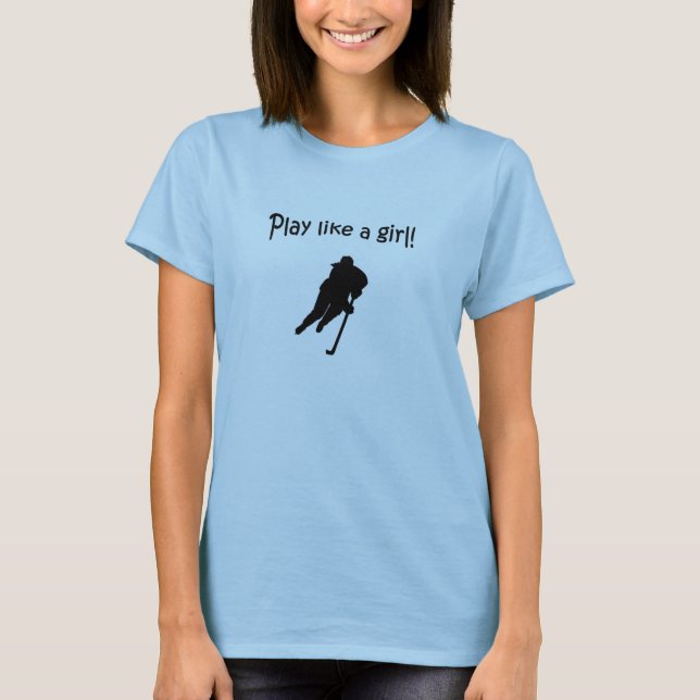 Leknågot liknande en flicka - hockey tröja (Framsida)