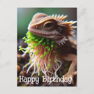 Leködan i Moss Garden Birthday Vykort