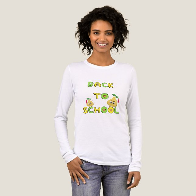 Lekpäron i back to school t shirt (Hel framsida)