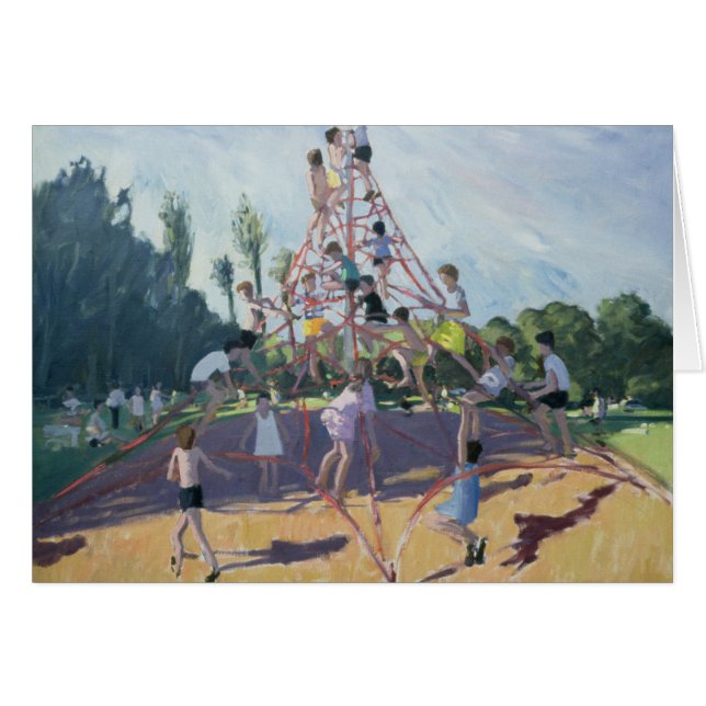 Lekplats Derby 1990 Hälsningskort (Framsidan Horizontal)