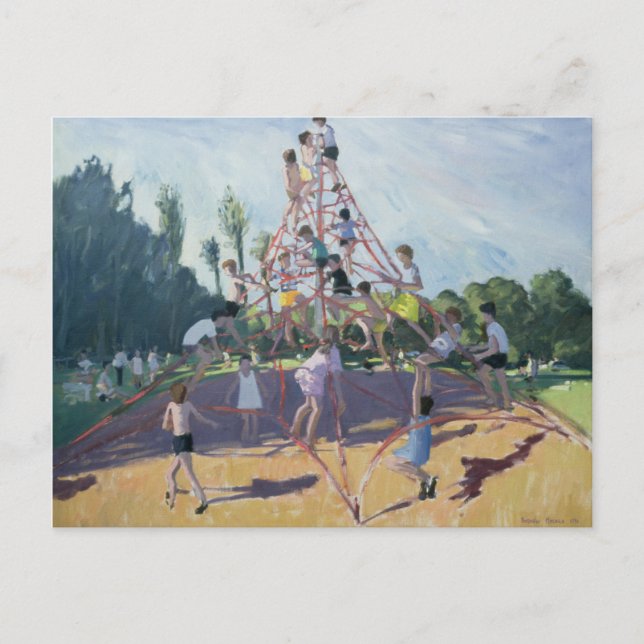 Lekplats Derby 1990 Vykort (Framsida)