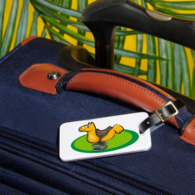 Lekplats Häst Gunghäst Ride Bagagebricka (Skapare uppladdad)