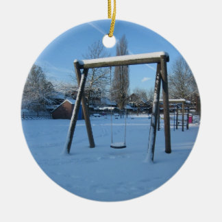 Lekplats Julgransprydnad Keramik