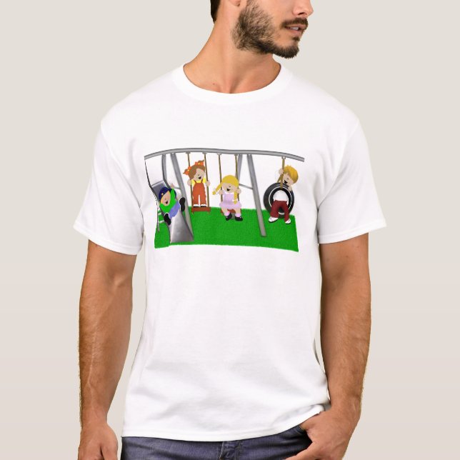 Lekplatsungar T-shirt (Framsida)