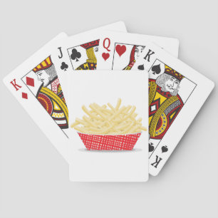Lekra franska pommes frites Retro snabbmat Kortlek