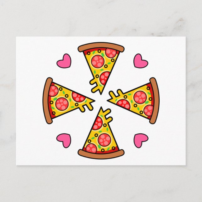 Lekra pizzabit Mandara Vykort (Framsida)