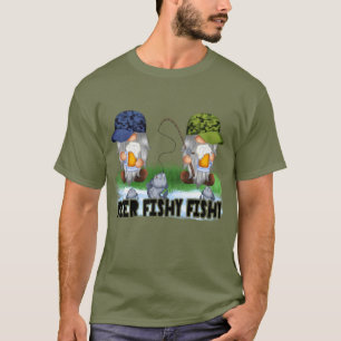 Lekromer för ölfiske manar t shirt