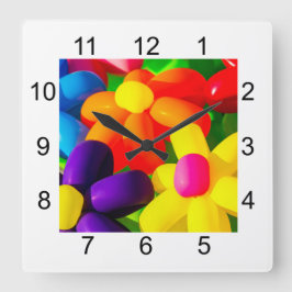 Leksak Ballonblommor Fyrkantig Klocka