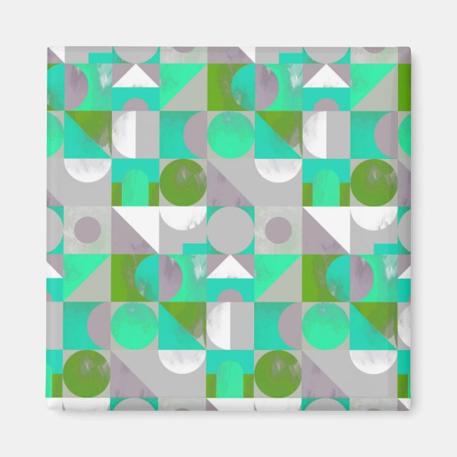 Leksak Blocks small - grönt Magnet (Framsidan)