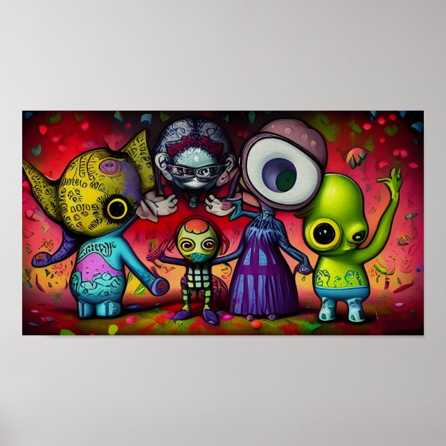 Leksak Box Ricaso Nightmare Series Poster (Framsidan)