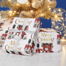 Leksak British Soldier Bearskin hat och Snögubbe