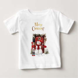 Leksak British Soldier Bearskin hat och Snögubbe T Shirt