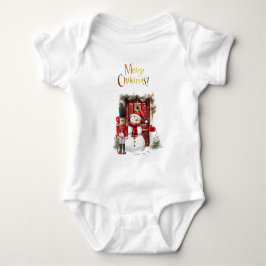 Leksak British Soldier Bearskin hat och Snögubbe T Shirt